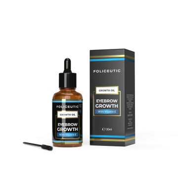 Ser pentru cresterea si indesirea sprancenelor Foliceutic Eyebrow Growth Oil, 30 ml