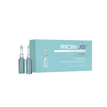 Tratament fiole RICINUS pentru indesirea si regenerarea parului 12 x 7 ml